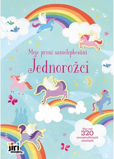 Moje první samolepkování Jednorožci