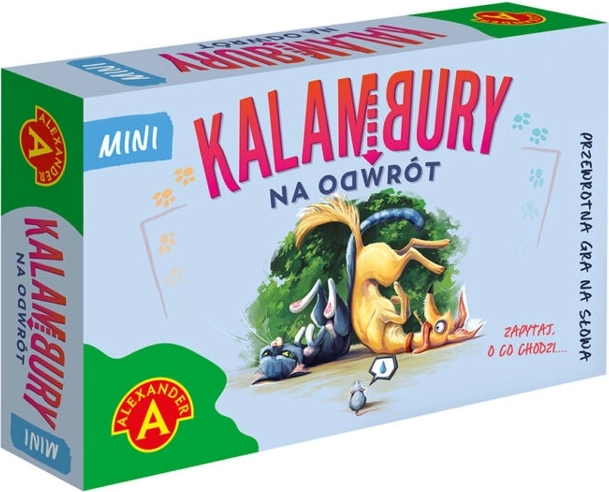 Kalambury naruby mini – společenská párty hra do kapsy