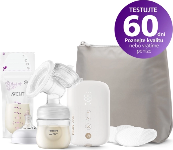 Philips Avent elektrická odsávačka mateřského mléka Premium, dobíjecí