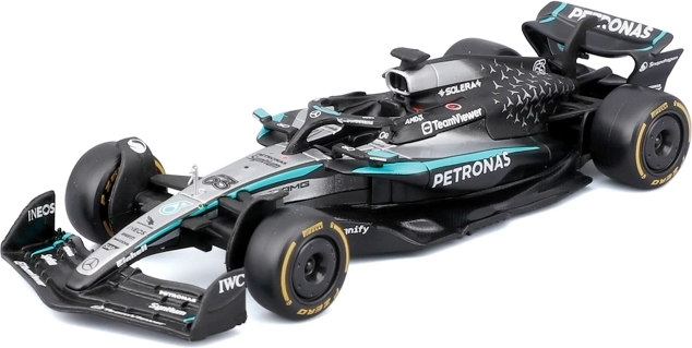 Bburago model Formule 1 Mercedes-AMG Petronas W16 2025 George Russell 1:43