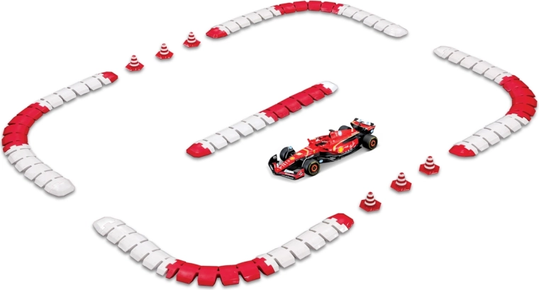 Maisto RC Ferrari SF-24 Charles Leclerc se závodní tratí 1:41
