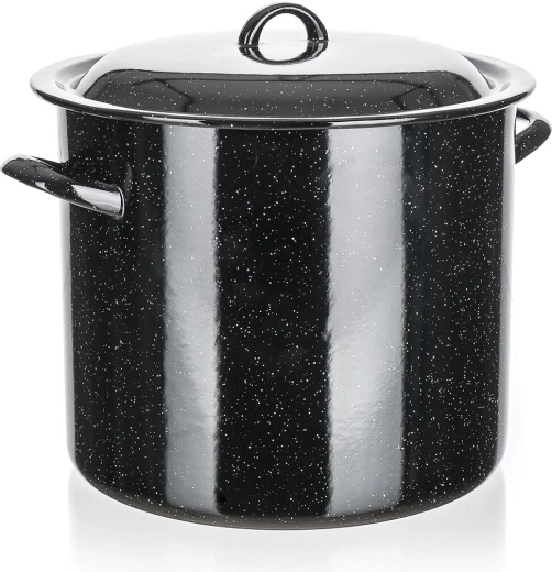 Smaltovaný hrnec s poklicí 24 cm, 7,5 l