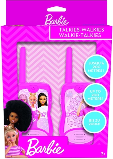 Dětské vysílačky LEXIBOOK BARBIE s dosahem 200 m