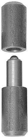 Závěs k přivaření s kuličkou 110 × 30 mm