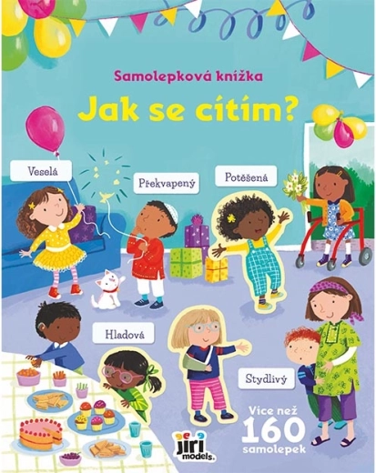 Samolepková knížka Jak se cítím