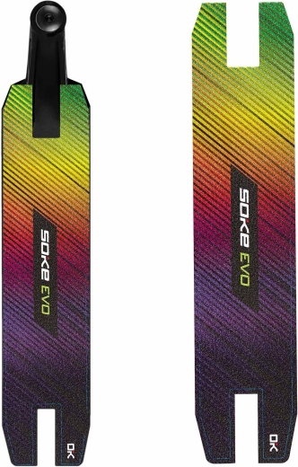 Soke griptape na freestyle koloběžku rainbow 47 × 10 cm - 1 kus