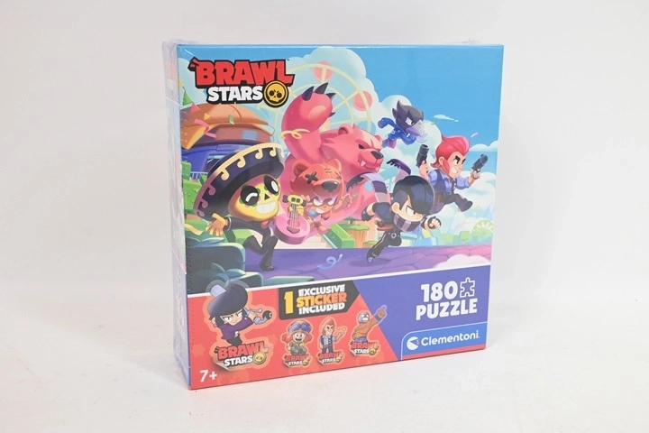 Clementoni dětské puzzle Brawl Stars 180 dílků v čtvercové krabičce