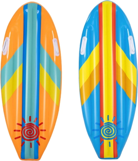Nafukovací plovoucí deska 114 × 46 cm Bestway oranžová