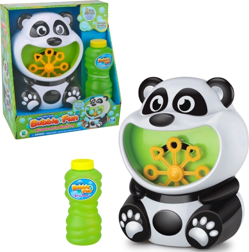 Bubble Fun big stroj na bubliny Panda s náplní 236 ml