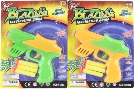 Pistole na pěnové náboje s přísavkami