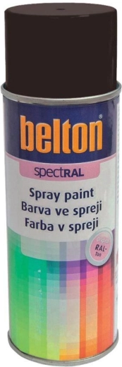 Sprejová barva BELTON RAL 8017 čokoládově hnědá 400 ml