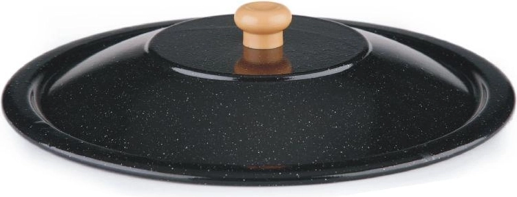 Smaltovaná poklička 34 cm pro kotlík 8 l