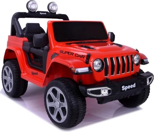 FT-938 Červené vozidlo s pohonem 4x4 na baterie