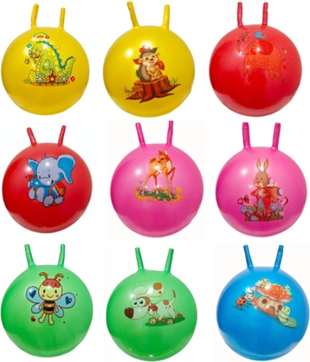 Skákací míč s úchyty 45 cm