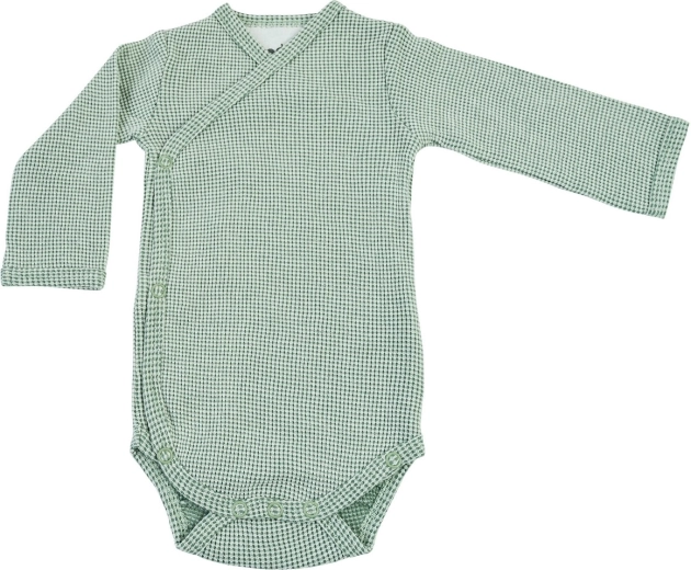 Lodger dětské hydrofilní body s dlouhým rukávem ciumbelle peppermint (vel. 80)