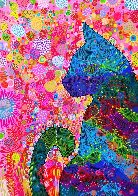 Puzzle Toulavá kočka 3000 dílků