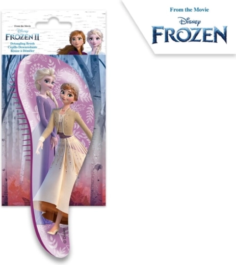 Disney Frozen 2 bezrukojeťový kartáč na vlasy - 1 kus
