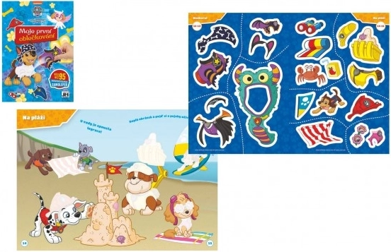 Moje první oblečkování – Tlapková patrola (Paw Patrol), 17 × 24 cm