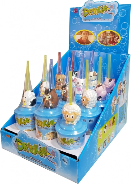 Zábavný Dětský Kelímek Drinkeez s Brčkem