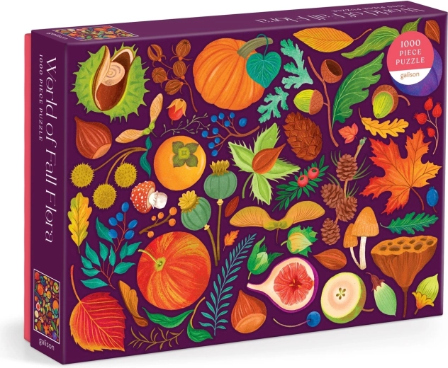 Galison puzzle svět podzimní flóry 1000 dílků