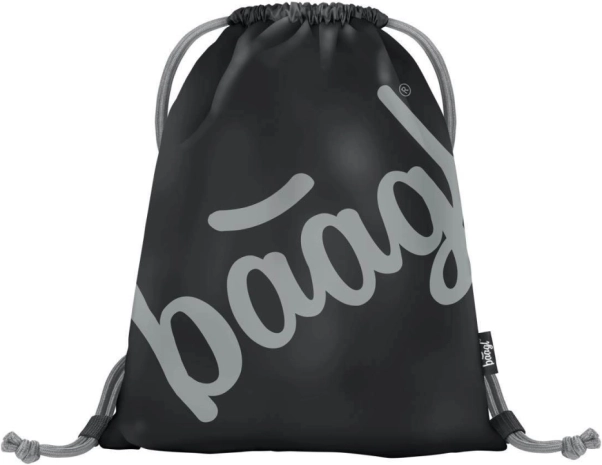 Baagl sáček na přezůvky Skate Black se svítícím logem