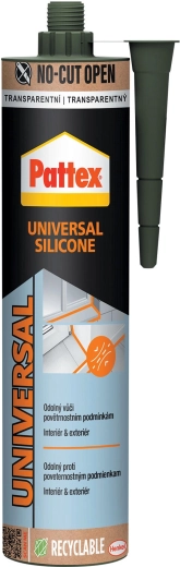 Pattex univerzální silikon transparentní 280 ml