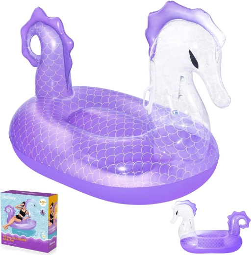 Bestway nafukovací lehátko do vody mořský koník XXL 170 × 120 cm