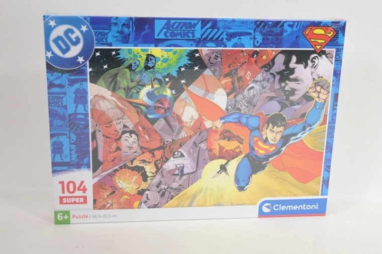 Clementoni puzzle Superman 104 dílků