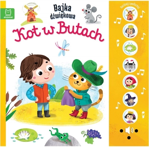 Kocour v botách – zvuková pohádková knížka