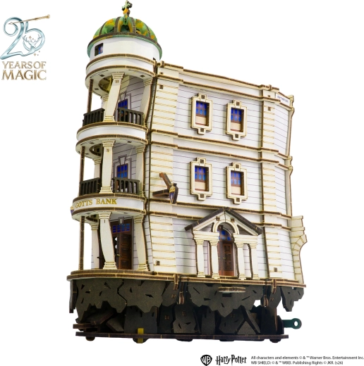 Ugears Harry Potter Gringotts bank – kuličková dráha
