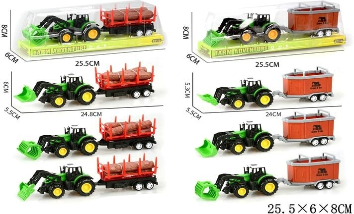 Traktor s přívěsem pro děti