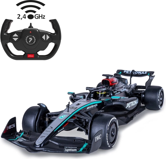 Dálkově ovládaný model Mercedes-AMG F1 W15 E Performance 1:12 černý
