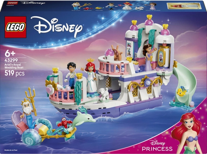 LEGO Disney Princezny Královská svatební loď Arielky