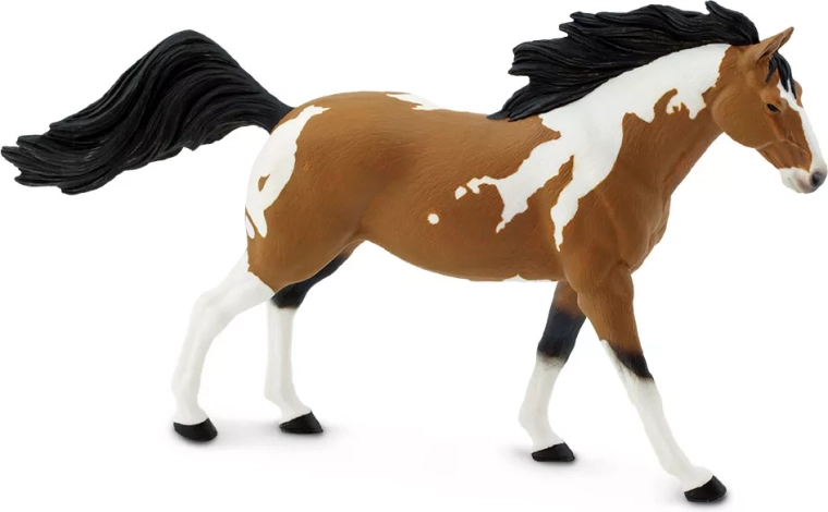 Safari Ltd. figurka hřebce pinto mustanga