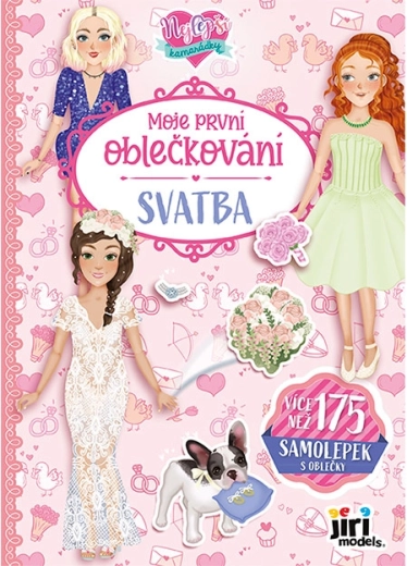 Moje první oblékačky – nejlepší kamarádky: svatba