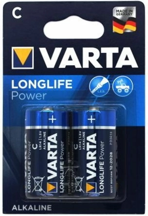 Alkalické baterie VARTA Longlife Power C (2 ks)