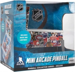 mini arkádový pinball nhl