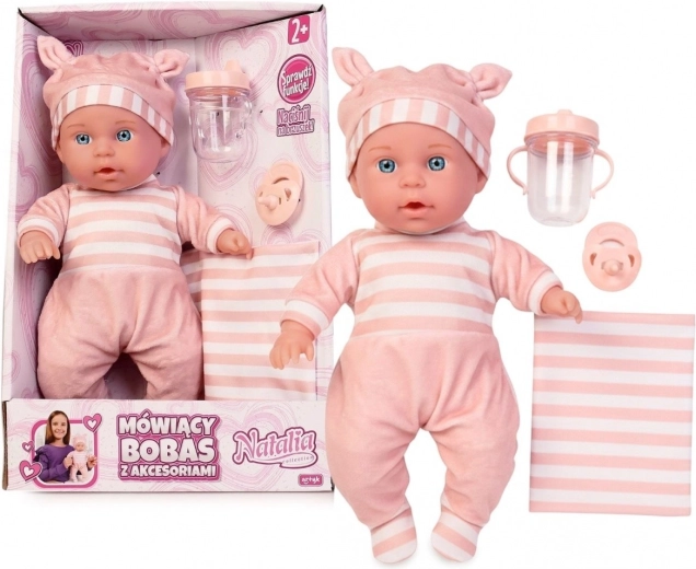 Mluvící panenka Natalia Bobas 30 cm
