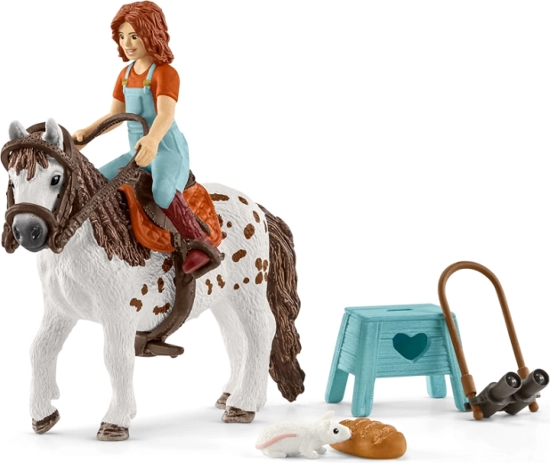 Schleich Horse Club mia a pony spotty