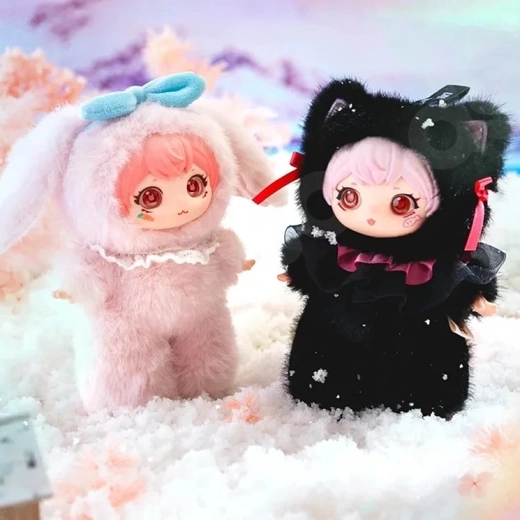 Letsvan sběratelská plyšová figurka s přívěskem Ziyuli Party zvířátek blind box - 1 kus