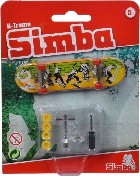 Prstový fingerboard X‑TREME od SIMBA – mix 6 druhů