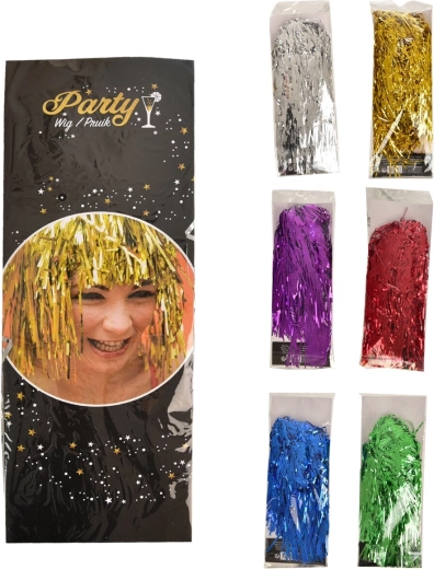Kostýmní paruka se střapci (6 variant)