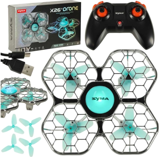 RC dron Syma X26PRO 2,4 GHz Wi‑Fi černý