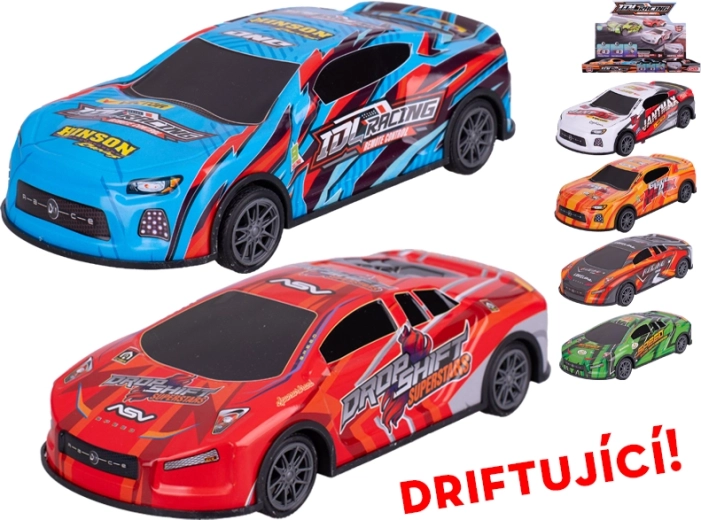 Driftovací auto na setrvačník 17,5 cm