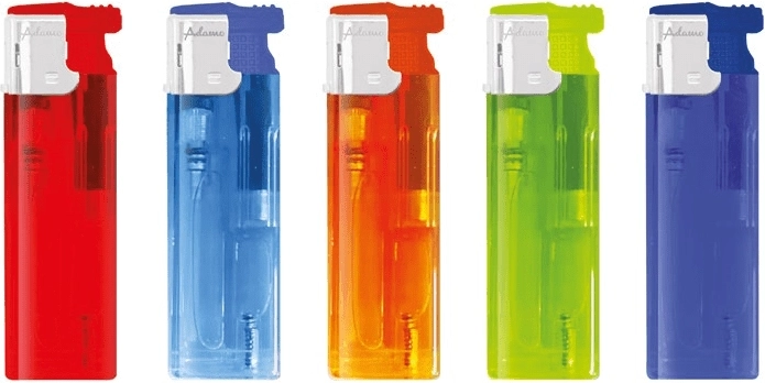 Plastový zapalovač FireLight Turbo – balení 50 ks