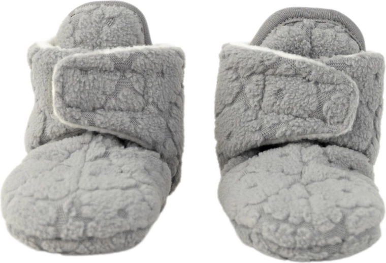 Lodger dětské hřejivé capáčky Slipper folklore fleece drizzle 12–18 měsíců