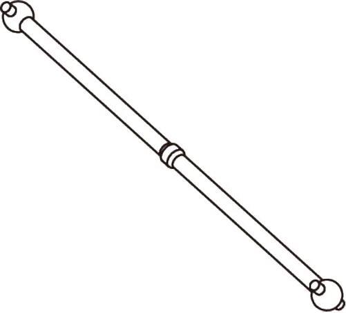 Přední hnací hřídel BL8 (2 ks)
