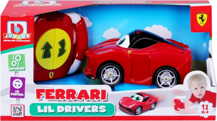 BB Junior RC LaFerrari červené autíčko na dálkové ovládání