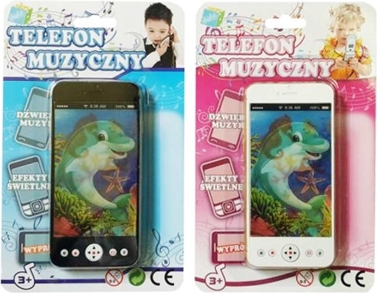 Interaktivní dětský telefon na baterie Trifox