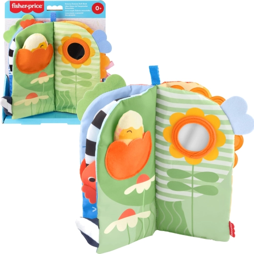 Fisher-Price měkká senzorická knížka Roční období